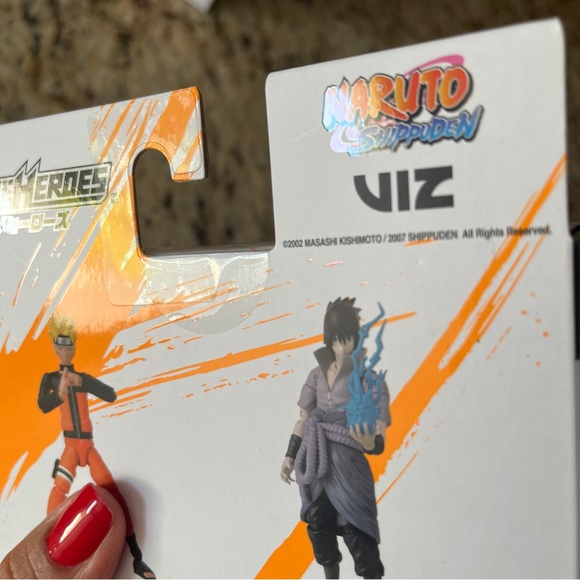 Anime Heroes Naruto Shippuden Sasuke Uchiha 6.5" scale figure play or display - Picture 5 of 8